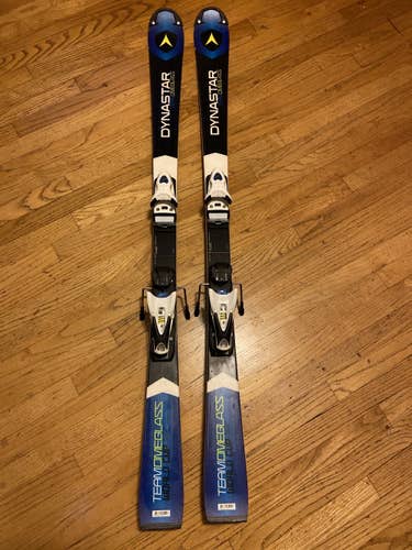 Dynastar Omeglass World Cup Skis 146 cm SL Race Skis W Bindings