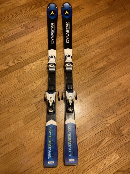 Dynastar Omeglass World Cup Skis 146 cm SL Race Skis W Bindings