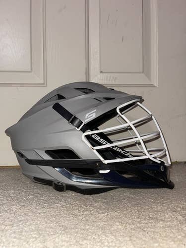 Gray Adult Player's Cascade S Helmet