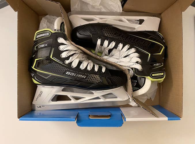 Used Bauer GSX 8.5 D Senior Goalie Skates