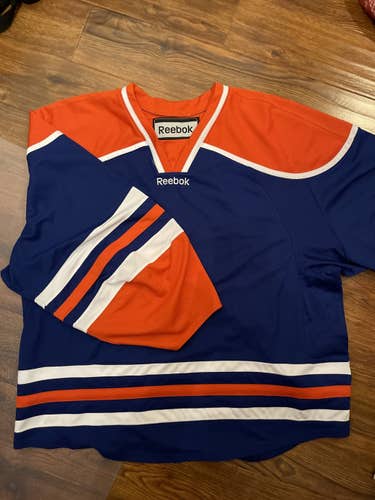 Reebok Goalie Cut Edmonton Jersey