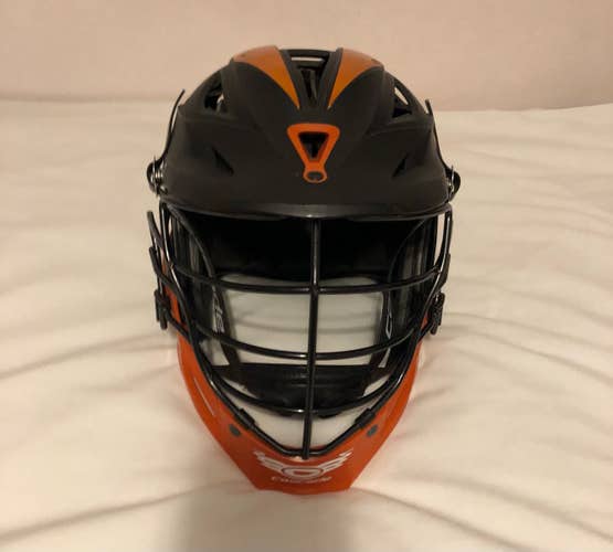 Black and Orange Used Cascade R Helmet