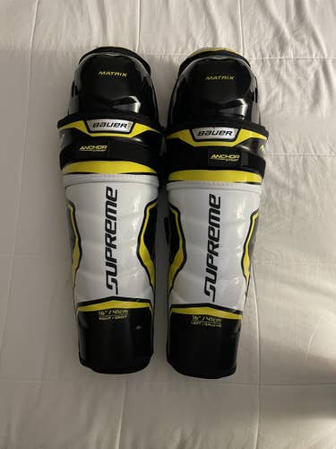 Bauer Supreme Matrix Shin Guards 16"