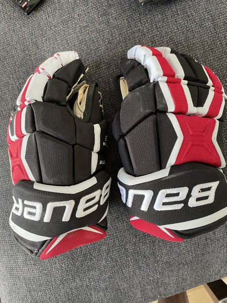 Used Bauer 14" Pro Stock Supreme TotalOne MX3 Gloves