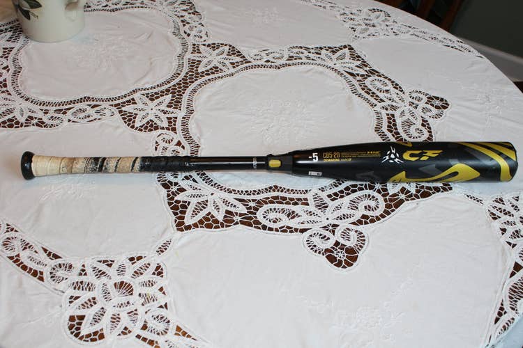 Used Kid Pitch (9YO-13YO) USSSA Certified 2020 DeMarini Composite CF Bat (-5) 26 oz 31"