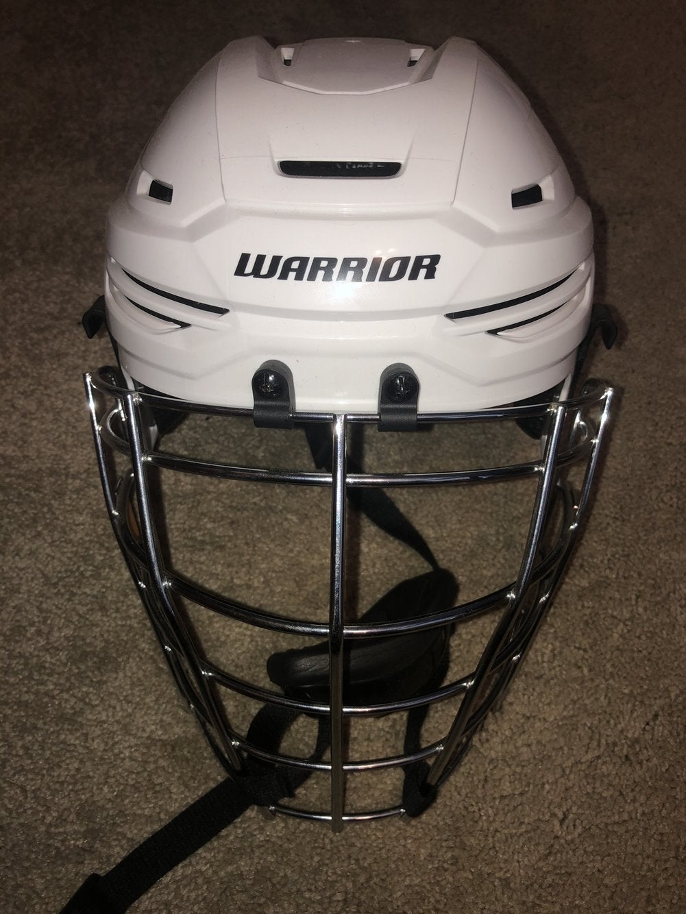 Warrior Fatboy Alpha Pro Box Lacrosse Helmet SALE 60%%%