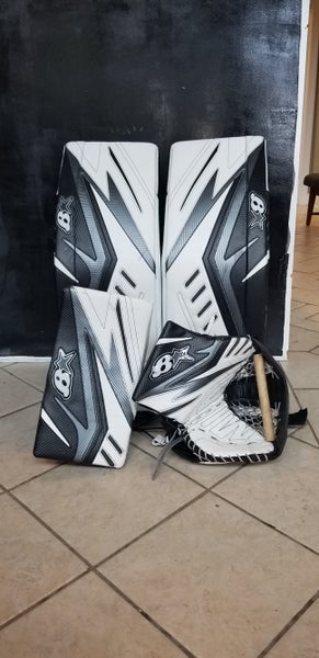 Wht/Blk 34 + 1.5" Brians Optik 2 Pro Stock Custom Set Like New