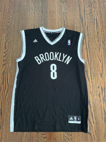 Deron Williams Brooklyn Nets #8 Black Jersey