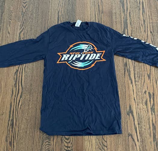 New York Riptide Long Sleeve T-Shirt (Youth Small)
