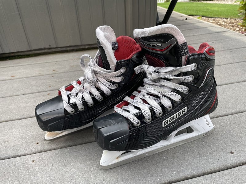 Used Bauer Regular Width Size 5.5 vapor x900 Hockey Goalie Skates