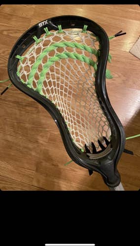 Black New Attack & Midfield Strung Stallion Omega Head