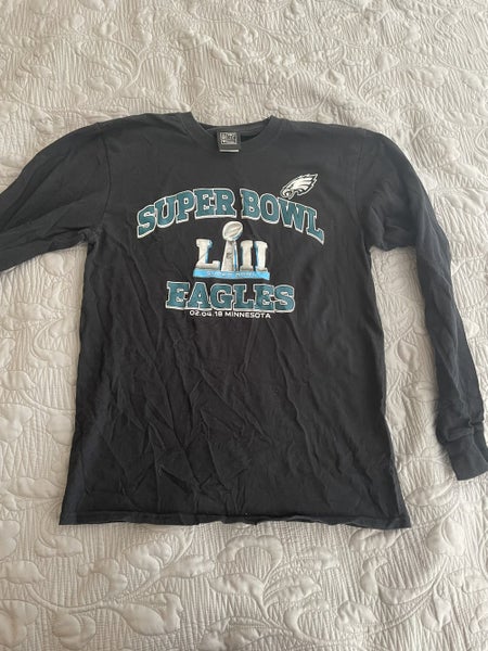 Medium Black Eagles Super Bowl Shirt