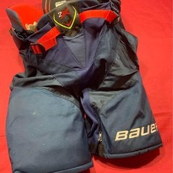 Blue Senior Used Small Bauer VAPOR 2X Hockey Pants