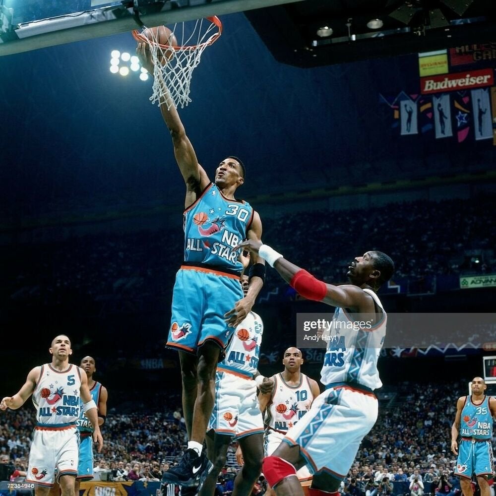 Lot Detail - 1996 Scottie Pippen Chicago Bulls All Star Game Jersey (MEARS  LOA/JSA)