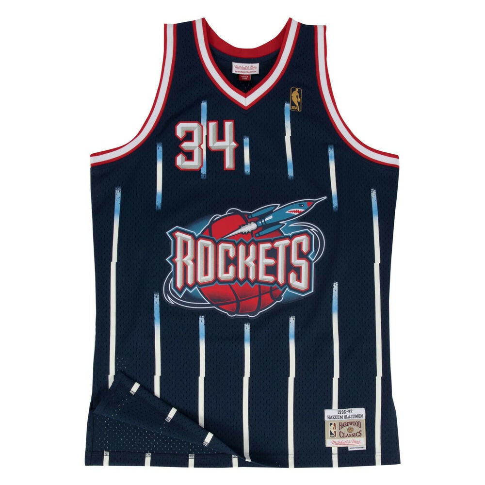 Mitchell & Ness Swingman Jersey Hakeem Olajuwon # 34 Houston Rockets R –  Sneaker Junkies