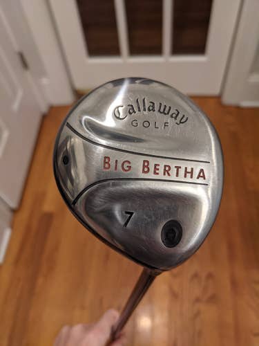 Callaway Right Handed Big Bertha Fairway Wood 7 GENTLY USED Men's