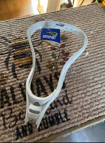 White New Brine Unstrung Truth  lacrosse Head