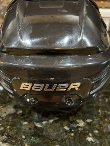 Black Used Medium Bauer Re-Akt 95 Helmet