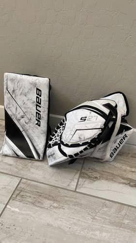 Goalie glove And blocker Set