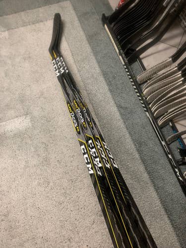 3 Pack - NEW CCM Super Tacks 2.0 (Ribcor) FILIP FORSBERG Pro Stock Hockey Sticks
