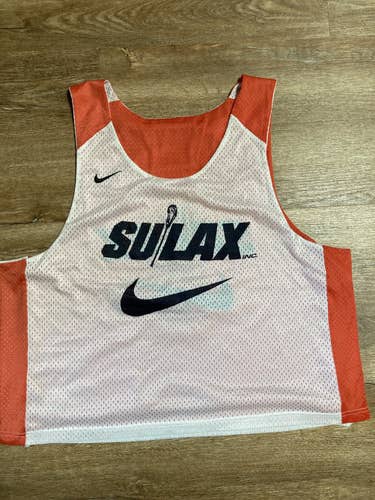 Reversible SU Lacrosse Pinnie. L/XL New