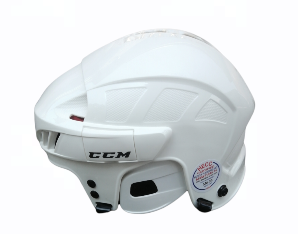 New Small CCM 50 White Helmet