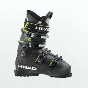 NEW High End $350 Men's Head Edge LYT 80 Ski Boots Black/Yellow Various Sizes