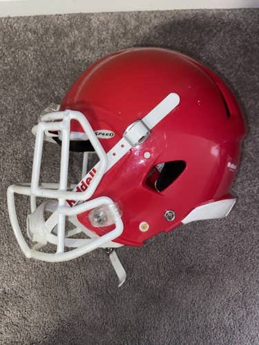 Red Medium Riddell Revo Speed Helmet
