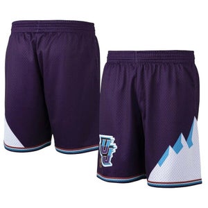 Utah Jazz Mitchell & Ness NBA Authentic Swingman Men's Mesh Shorts Purple 1996