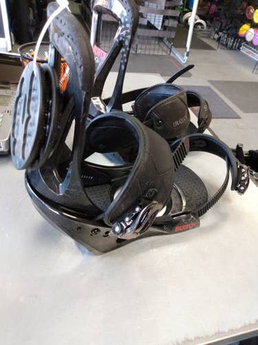 Used Burton Freestyle M L Snowboard Mens Bindings