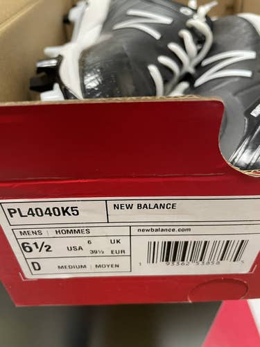 Black Adult Size 6.5 (Women's 7.5) New Balance