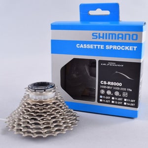 Shimano CS-R8000 Ultegra Cassette 11 Speed 11-25T Silver Cycling Road