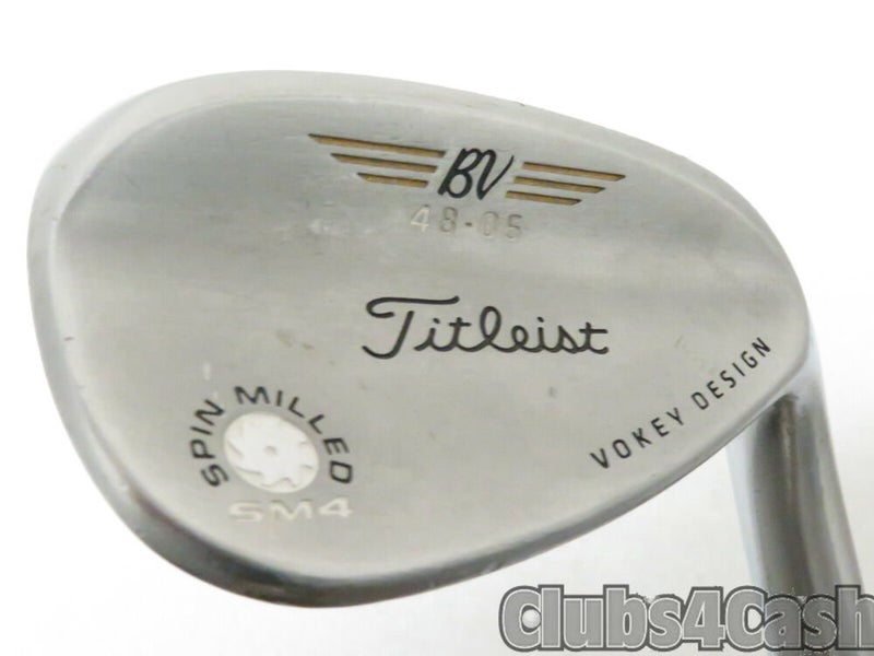 Titleist Vokey Spin Milled SM4 Wedge Tour Chrome 48.06 PITCH 48