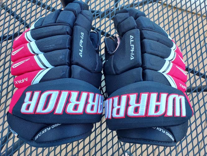 Warrior Alpha DX Pro Gloves 14" pre-owned