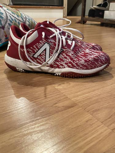 Red Adult Used Size 9.0 (Women's 10) Turf Cleats New Balance