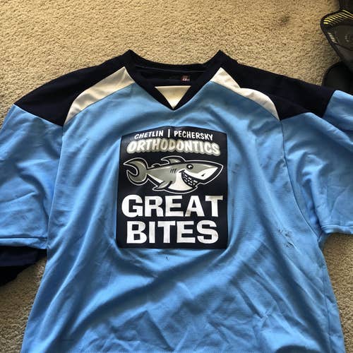 “Great Bites” Shark Goalie Jersey