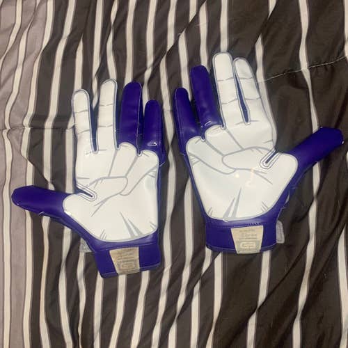 Grip Boost Purple Peace Football Gloves