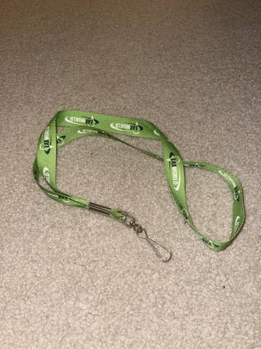 Laxworld Lacrosse Lanyard green Giveaway