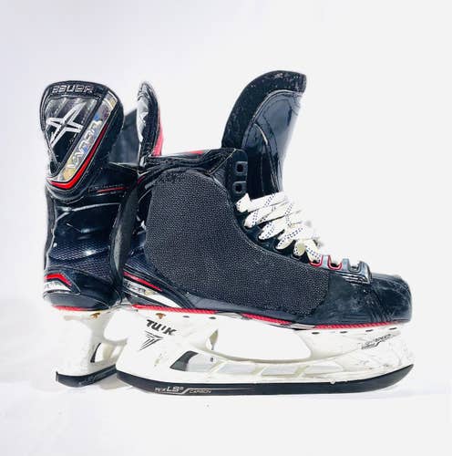 Used Bauer Vapor 1X 2.0 Pro Stock Skates (Size 9D) - With Shot Blockers