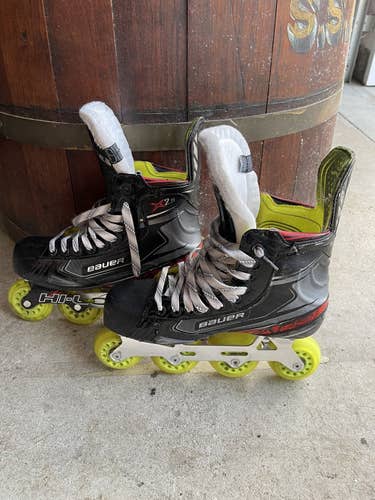 Used Bauer Regular Width Size 7 Vapor X2.9 Inline Skates