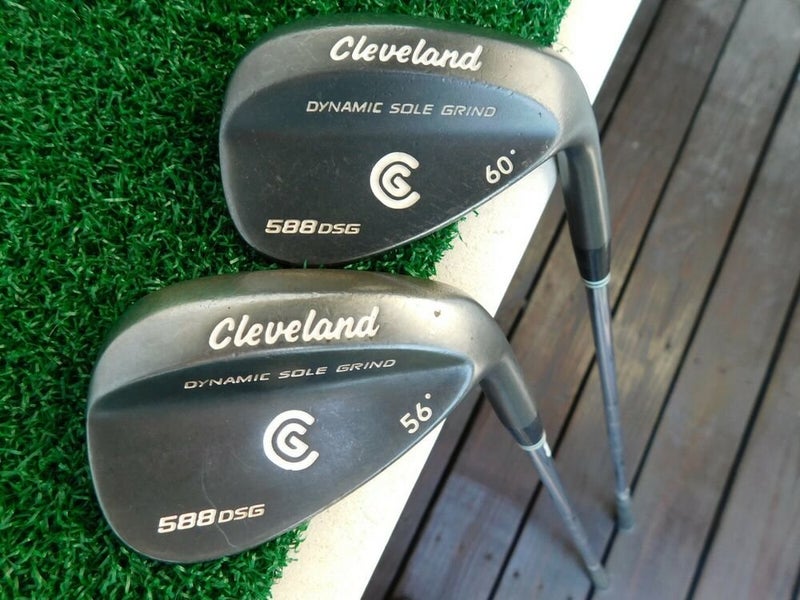 Cleveland 588 DSG (56* & 60*) Wedge Set w/ Cleveland Wedge Flex Shafts