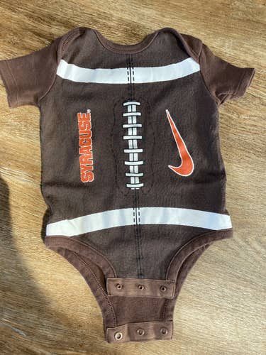Syracuse University Football Nike Onesie. 3/6 Months