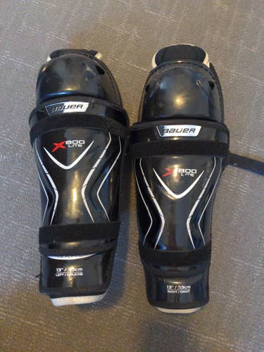 Used Bauer Vapor X800 lite Shin Pads 13"