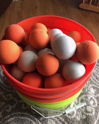 25 Used Lacrosse Balls