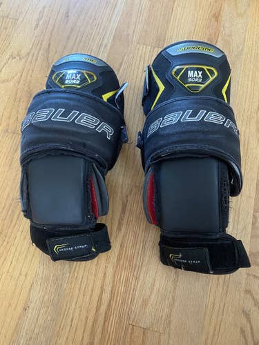 BAUER SUPREME MAX SORB GOALIE KNEE PADS Size junior
