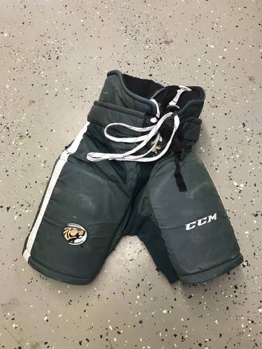 Green Senior Small CCM Pro Stock hp31 Hockey Pants