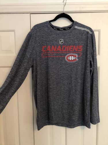 Fanatics Montreal Canadiens Team Issued Long Sleeve Shirt