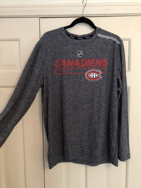 Fanatics Montreal Canadiens Team Issued Long Sleeve Shirt