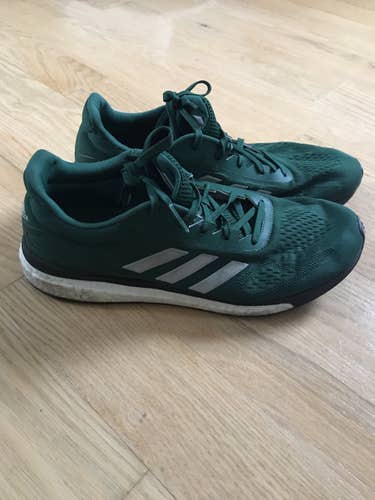 Green Size 9.5 Adidas Shoes