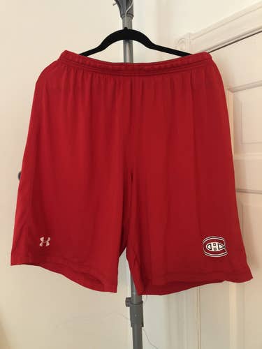 Montreal Canadiens Team Issued NHL shorts